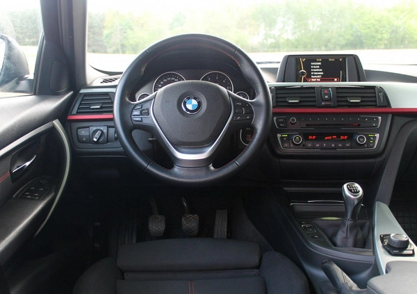 BMW Seria 3 cena 42999 przebieg: 260000, rok produkcji 2014 z Sompolno małe 529